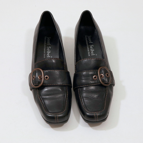 EUC Joseph Siebel Loafers Dark Brown - Picture 7 of 9